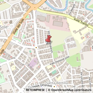 Mappa Via Zardo Giuseppe, 32, 36100 Vicenza, Vicenza (Veneto)