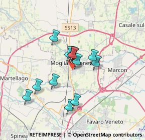 Mappa Via S. Marco, 31021 Mogliano Veneto TV, Italia (2.67308)