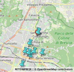 Mappa Via Deledda, 25123 Brescia BS, Italia (2.24182)