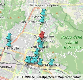 Mappa Via Deledda, 25123 Brescia BS, Italia (2.12533)