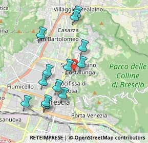 Mappa Via Deledda, 25123 Brescia BS, Italia (1.89538)