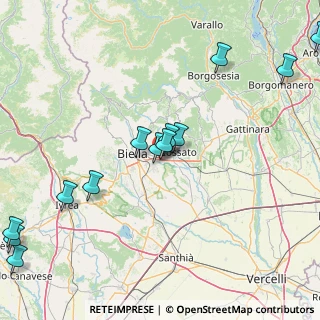 Mappa Centro commerciale Bennet a, 13856 Vigliano Biellese BI, Italia (20.12923)