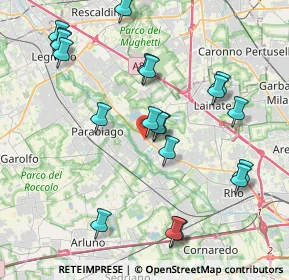 Mappa Via Martiri delle Foibe, 20014 Nerviano MI, Italia (4.2895)