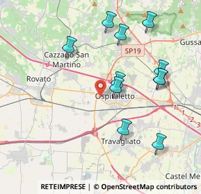 Mappa SS11, 25035 Ospitaletto BS, Italia (4.03818)