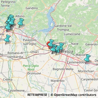 Mappa SS11, 25035 Ospitaletto BS, Italia (24.6805)