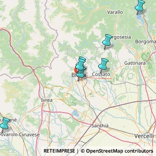 Mappa Via Augusto Vialardi di, 13900 Biella BI, Italia (32.74615)