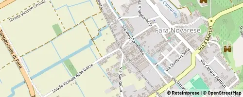 Mappa Fara Novarese