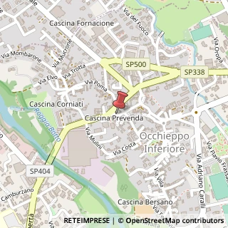 Mappa Piazza Prebenda, 19, 13897 Occhieppo Inferiore, Biella (Piemonte)