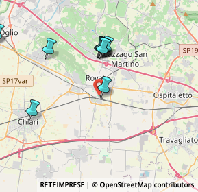 Mappa Via Turati, 25038 Rovato BS, Italia (5.30929)