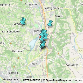Mappa Via Postale Vecchia, 36070 Trissino VI, Italia (0.96667)