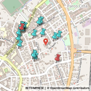 Mappa Via Gino Visonà, 36100 Vicenza VI, Italia (0.25)