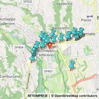 Mappa Via Cimitero, 13897 Occhieppo Inferiore BI, Italia (0.77)