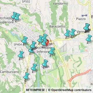 Mappa Via Cimitero, 13897 Occhieppo Inferiore BI, Italia (1.19)