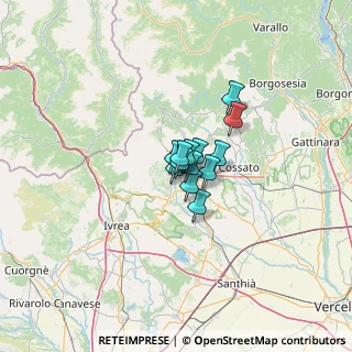 Mappa Via Cimitero, 13897 Occhieppo Inferiore BI, Italia (5.19692)
