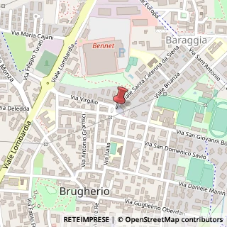 Mappa Piazza Papa Giovanni XXIII, 1, 20861 Brugherio, Monza e Brianza (Lombardia)