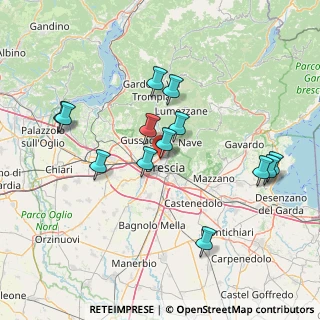 Mappa Via Attilio Franchi, 25128 Brescia BS, Italia (14.64154)