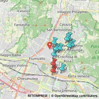 Mappa Via Attilio Franchi, 25128 Brescia BS, Italia (1.39273)
