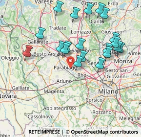 Mappa 20014 Nerviano MI, Italia (15.6565)