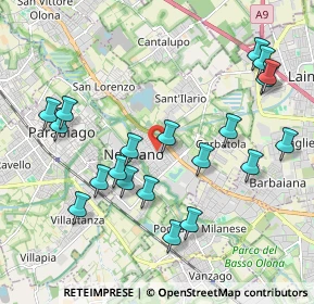 Mappa 20014 Nerviano MI, Italia (2.146)