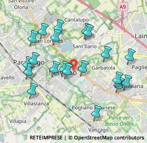 Mappa 20014 Nerviano MI, Italia (2.0175)