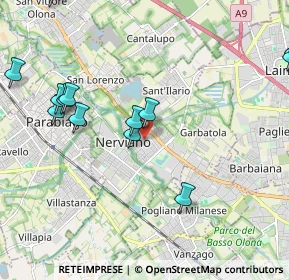 Mappa 20014 Nerviano MI, Italia (2.56071)