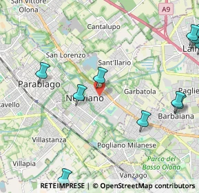 Mappa 20014 Nerviano MI, Italia (2.94727)