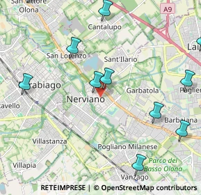Mappa 20014 Nerviano MI, Italia (2.8275)