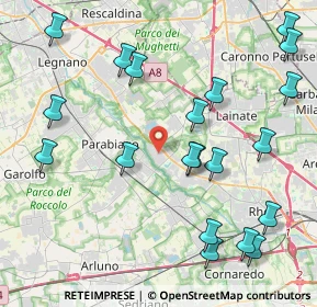 Mappa 20014 Nerviano MI, Italia (4.9515)