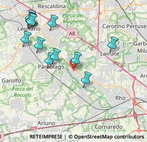 Mappa 20014 Nerviano MI, Italia (4.57846)