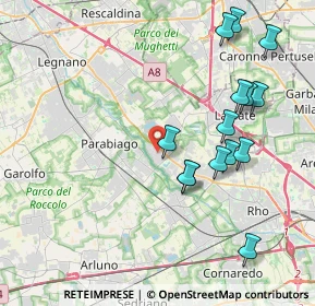 Mappa 20014 Nerviano MI, Italia (4.21857)