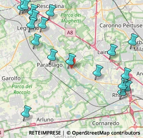 Mappa 20014 Nerviano MI, Italia (5.54056)