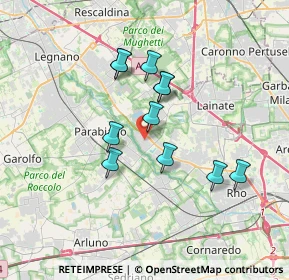 Mappa 20014 Nerviano MI, Italia (2.90273)