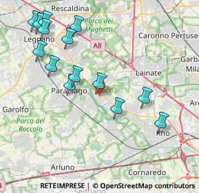 Mappa 20014 Nerviano MI, Italia (4.44929)