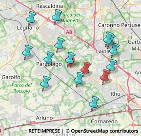 Mappa 20014 Nerviano MI, Italia (3.80333)
