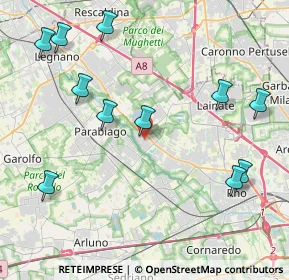 Mappa 20014 Nerviano MI, Italia (4.88818)