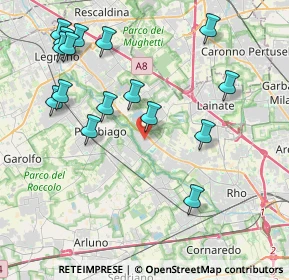Mappa 20014 Nerviano MI, Italia (4.51563)