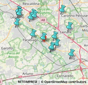 Mappa 20014 Nerviano MI, Italia (4.05313)