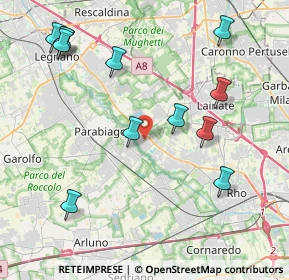 Mappa 20014 Nerviano MI, Italia (4.72917)