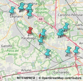 Mappa 20014 Nerviano MI, Italia (4.49933)