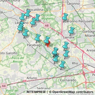 Mappa 20014 Nerviano MI, Italia (4.11235)