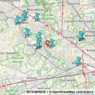 Mappa 20014 Nerviano MI, Italia (4.49917)