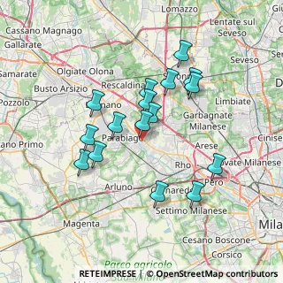 Mappa 20014 Nerviano MI, Italia (6.37375)