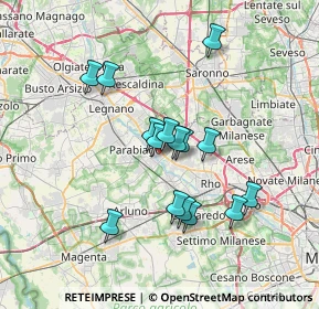 Mappa 20014 Nerviano MI, Italia (6.01933)
