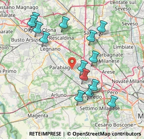 Mappa 20014 Nerviano MI, Italia (7.97929)