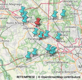 Mappa 20014 Nerviano MI, Italia (6.74875)