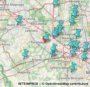 Mappa 20014 Nerviano MI, Italia (9.0575)