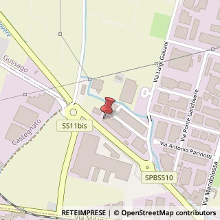 Mappa Via Fermi Enrico, 60, 25064 Gussago, Brescia (Lombardia)