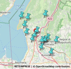 Mappa Via Chiesa, 37010 Affi VR, Italia (5.97867)