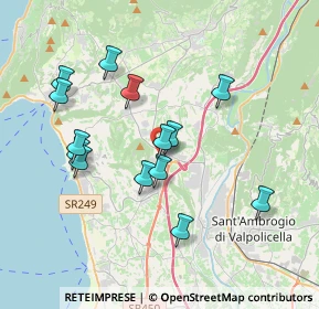 Mappa Via Chiesa, 37010 Affi VR, Italia (3.52143)