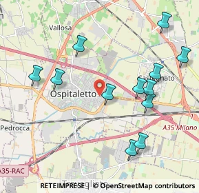 Mappa Traversa I Via I Maggio, 25035 Ospitaletto BS, Italia (2.16333)